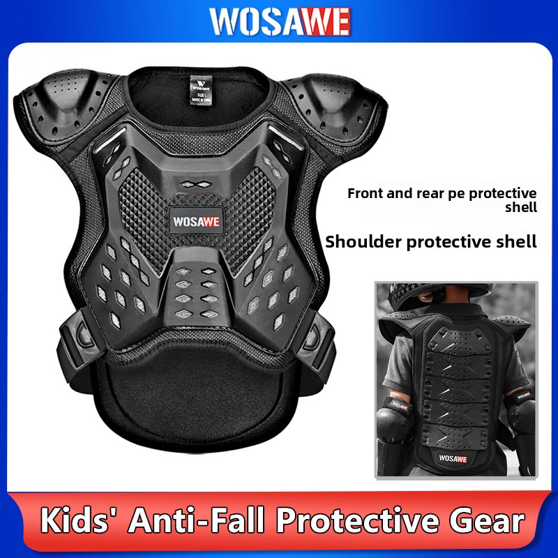 Chest Protector Armor - WOSAWE Motorcycle Body Armor Vest Chest
