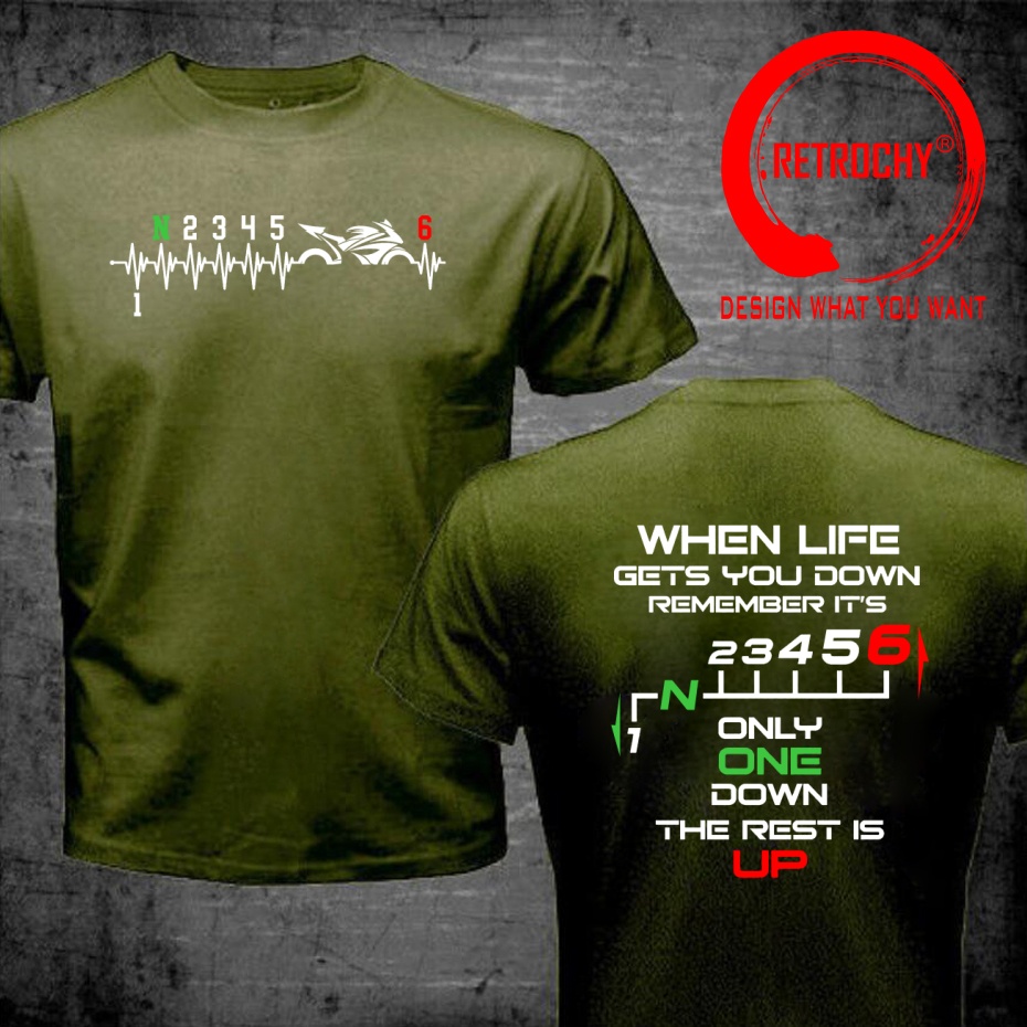Funny Design 1N23456 Heartbeat - огляд і ціна Motorcycle Gear Up Down