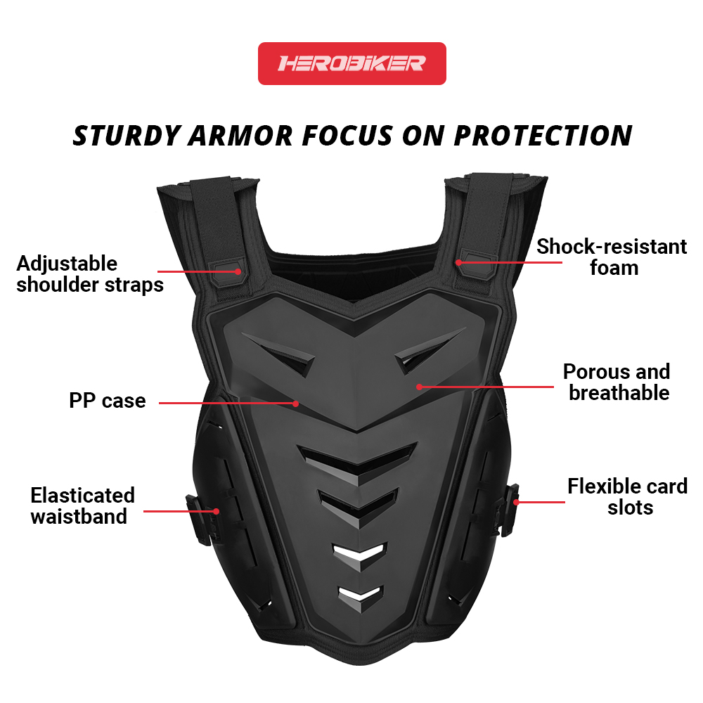 Motocross Body Armor Motorcycl - огляд і ціна Chest Protector Armor