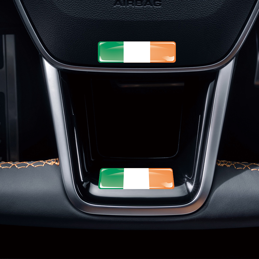 Ireland Flag 3D Epoxy Resin De - огляд і ціна Motorcycle Gear Ireland