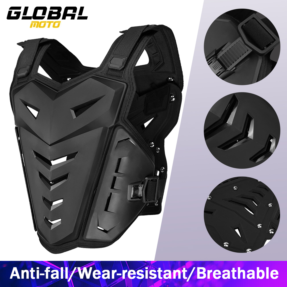 Motorcycle Vest Armor Back Che - огляд і ціна Chest Protector Armor